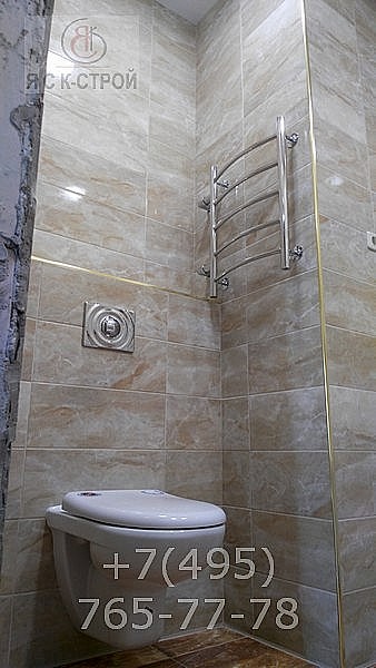 Монтаж второй ванной комнаты под ключ в Москве